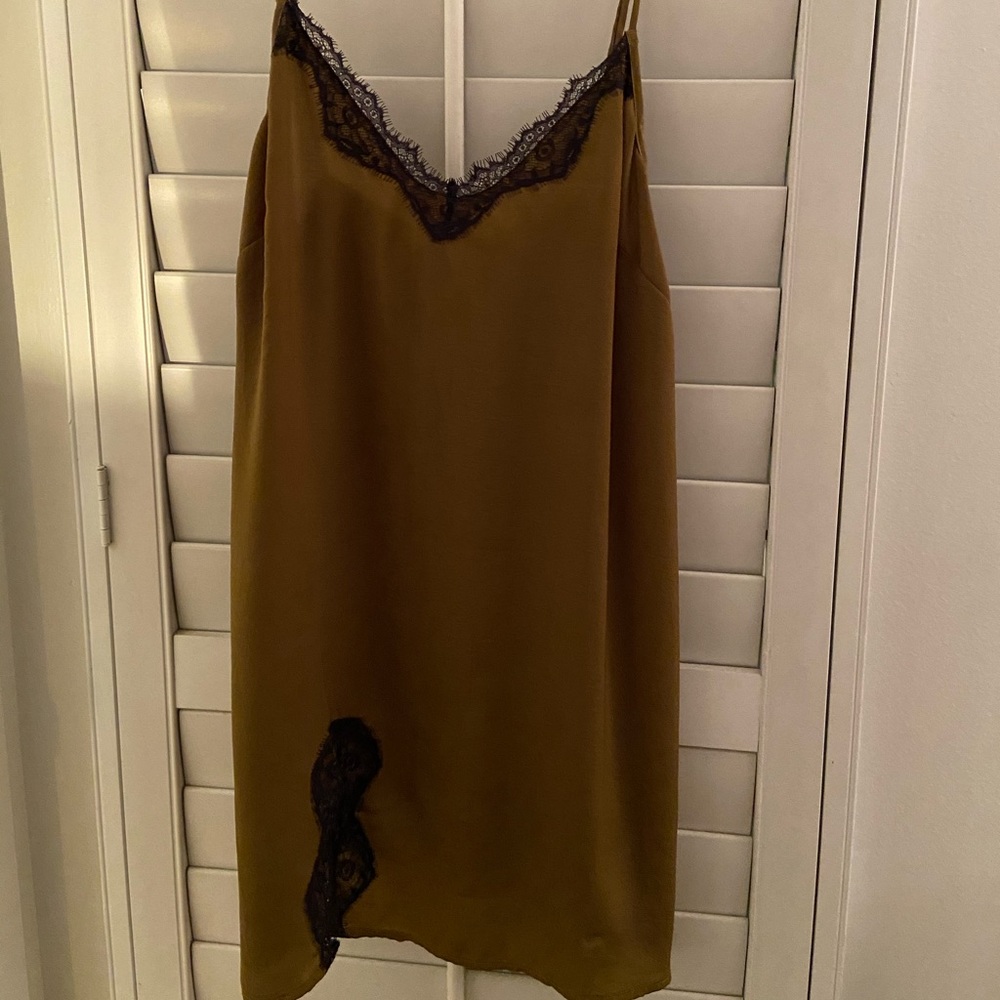 Slip dress.